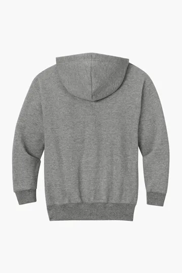 Jerzees Youth NuBlend Full-Zip Hooded Sweatshirt — view 10