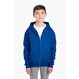 Jerzees Youth NuBlend Full-Zip Hooded Sweatshirt