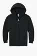Jerzees Youth NuBlend Full-Zip Hooded Sweatshirt — view 2