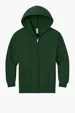 Jerzees Youth NuBlend Full-Zip Hooded Sweatshirt — view 3