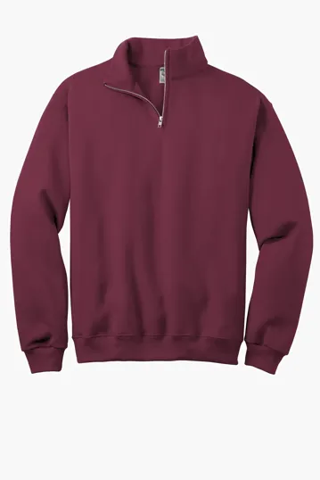 Jerzees NuBlend 1/4-Zip Cadet Collar Sweatshirt — view 21