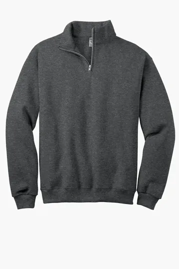 Jerzees NuBlend 1/4-Zip Cadet Collar Sweatshirt — view 19