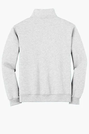 Jerzees NuBlend 1/4-Zip Cadet Collar Sweatshirt — view 4