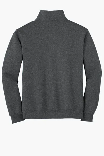 Jerzees NuBlend 1/4-Zip Cadet Collar Sweatshirt — view 6