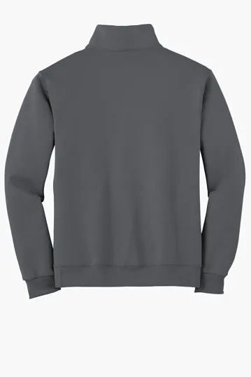 Jerzees NuBlend 1/4-Zip Cadet Collar Sweatshirt — view 7