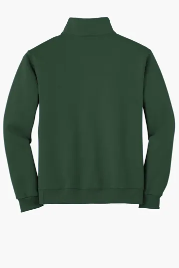 Jerzees NuBlend 1/4-Zip Cadet Collar Sweatshirt — view 8