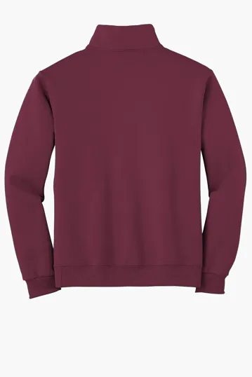 Jerzees NuBlend 1/4-Zip Cadet Collar Sweatshirt — view 9