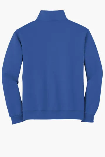 Jerzees NuBlend 1/4-Zip Cadet Collar Sweatshirt — view 12