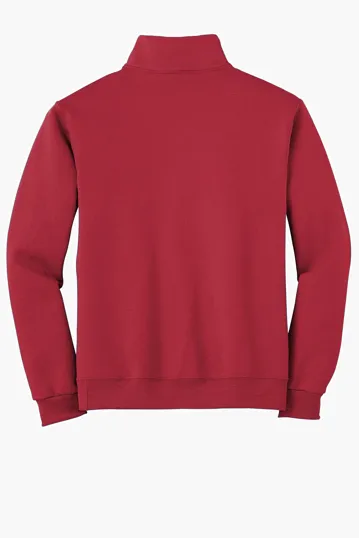 Jerzees NuBlend 1/4-Zip Cadet Collar Sweatshirt — view 13
