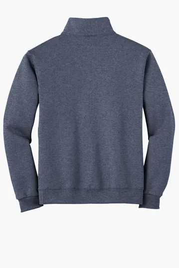 Jerzees NuBlend 1/4-Zip Cadet Collar Sweatshirt — view 14