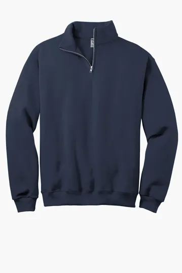 Jerzees NuBlend 1/4-Zip Cadet Collar Sweatshirt — view 16