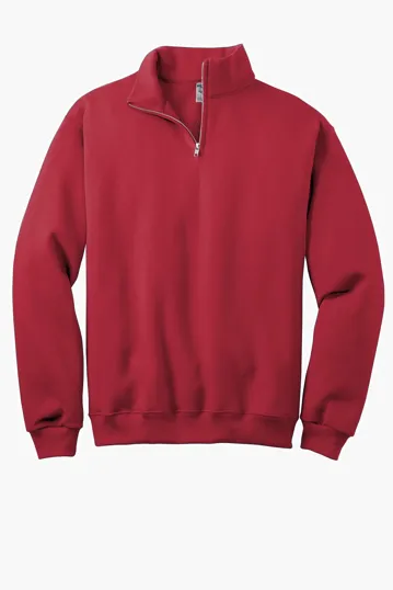 Jerzees NuBlend 1/4-Zip Cadet Collar Sweatshirt — view 24