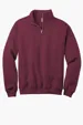 Jerzees NuBlend 1/4-Zip Cadet Collar Sweatshirt — view 21
