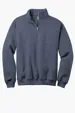 Jerzees NuBlend 1/4-Zip Cadet Collar Sweatshirt — view 3
