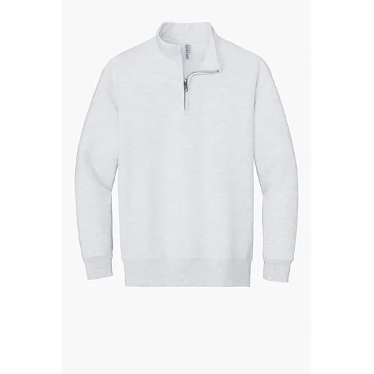 Jerzees Youth NuBlend 1/4-Zip Cadet Collar Sweatshirt — view 8