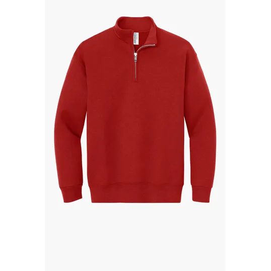 Jerzees Youth NuBlend 1/4-Zip Cadet Collar Sweatshirt — view 4
