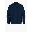 Jerzees Youth NuBlend 1/4-Zip Cadet Collar Sweatshirt — view 10