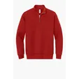 Jerzees Youth NuBlend 1/4-Zip Cadet Collar Sweatshirt — view 4
