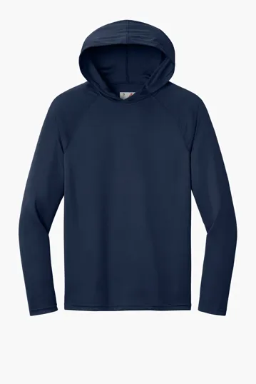 A4 Cooling Performance Long Sleeve Hooded Tee — view 4