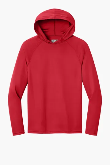 A4 Cooling Performance Long Sleeve Hooded Tee — view 8