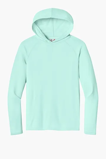 A4 Cooling Performance Long Sleeve Hooded Tee — view 6