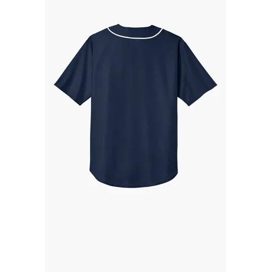 A4 Short Sleeve Full-Button Baseball Top — view 6