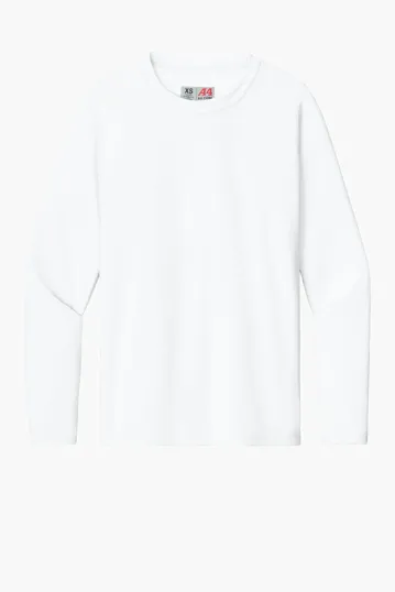 A4 Youth Cooling Performance Long Sleeve Tee — view 7
