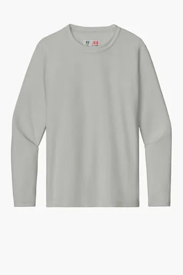 A4 Youth Cooling Performance Long Sleeve Tee — view 6