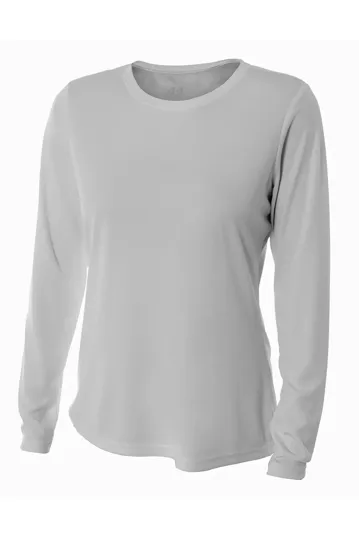 A4 Women's Cooling Performance Long Sleeve Tee — view 7