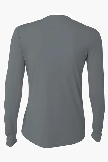 A4 Women's Cooling Performance Long Sleeve Tee — view 11