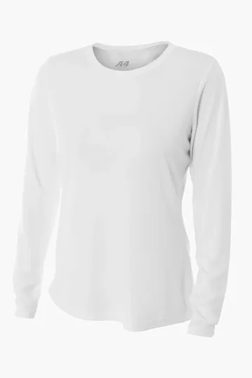 A4 Women's Cooling Performance Long Sleeve Tee — view 8