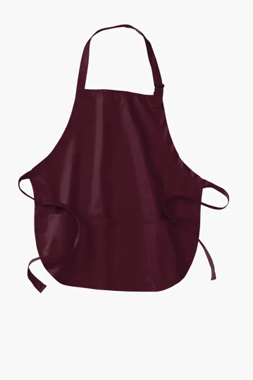 Port Authority Medium-Length Apron with Pouch Pockets — view 4