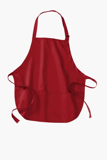 Port Authority Medium-Length Apron with Pouch Pockets — view 7