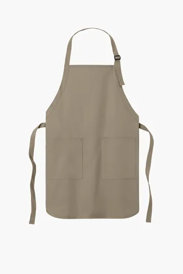 Port Authority Full-Length Two-Pocket Bib Apron — view 5