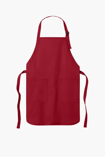 Port Authority Full-Length Two-Pocket Bib Apron — view 8
