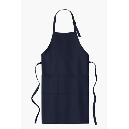 Port Authority Easy Care Extra Long Bib Apron with Stain Release — view 4