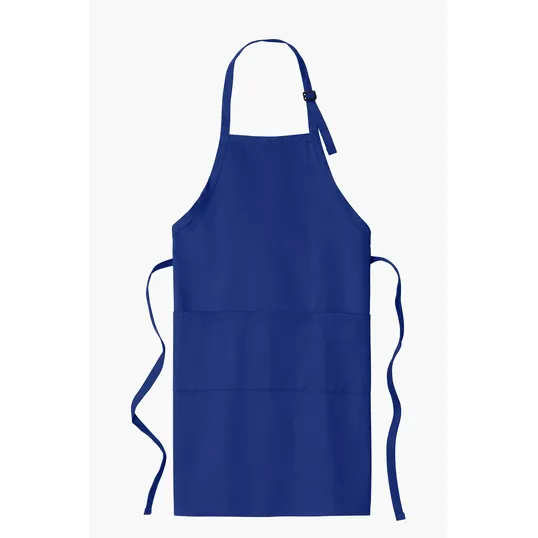 Port Authority Easy Care Extra Long Bib Apron with Stain Release — view 6