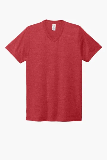 Allmade Unisex Tri-Blend V-Neck Tee — view 9