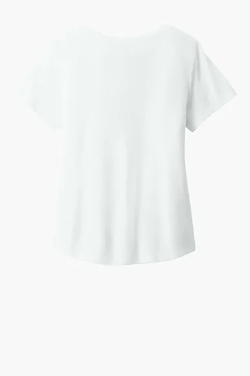 Allmade Women's Relaxed Tri-Blend Scoop Neck Tee — view 8