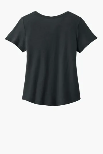 Allmade Women's Relaxed Tri-Blend Scoop Neck Tee — view 10