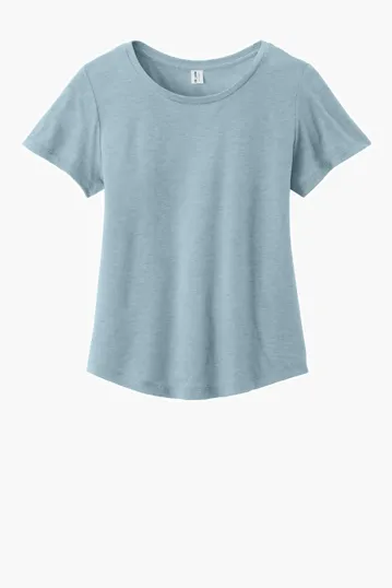 Allmade Women's Relaxed Tri-Blend Scoop Neck Tee — view 4