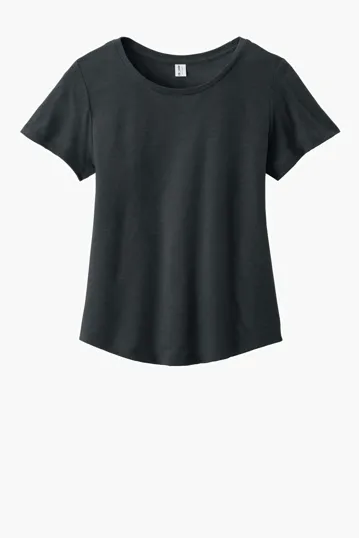 Allmade Women's Relaxed Tri-Blend Scoop Neck Tee — view 6