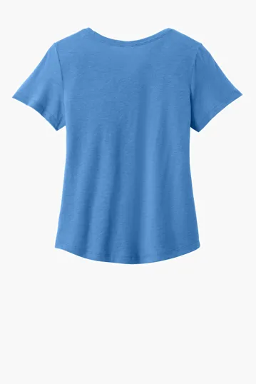 Allmade Women's Relaxed Tri-Blend Scoop Neck Tee — view 15