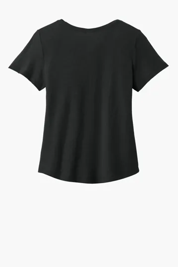 Allmade Women's Relaxed Tri-Blend Scoop Neck Tee — view 17