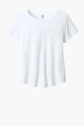 Allmade Women's Relaxed Tri-Blend Scoop Neck Tee — view 12