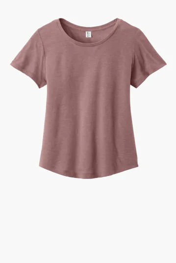 Allmade Women's Relaxed Tri-Blend Scoop Neck Tee — view 14