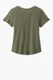 Allmade Women's Relaxed Tri-Blend Scoop Neck Tee — view 9