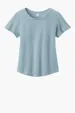 Allmade Women's Relaxed Tri-Blend Scoop Neck Tee — view 4