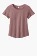 Allmade Women's Relaxed Tri-Blend Scoop Neck Tee — view 14