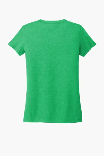Allmade Women's Tri-Blend V-Neck Tee — view 23